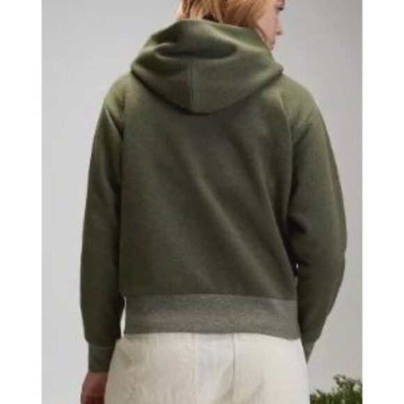 Alpine Design Pullover  Fleece Hoodie Size Small Olive Green Sweatshirt NWOT Poc - Picture 2 of 10